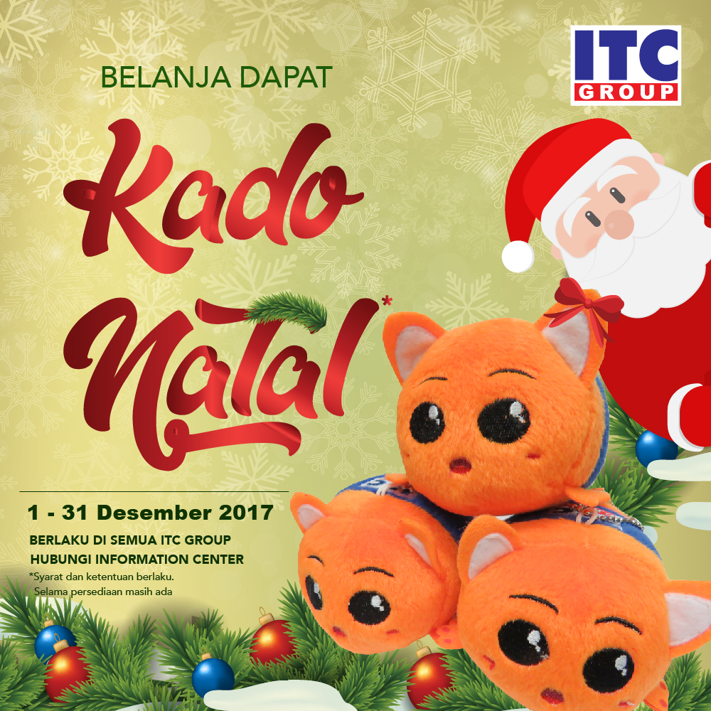 Belanja Di ITC Dapat Kado Natal ITC SHOPPING FESTIVAL