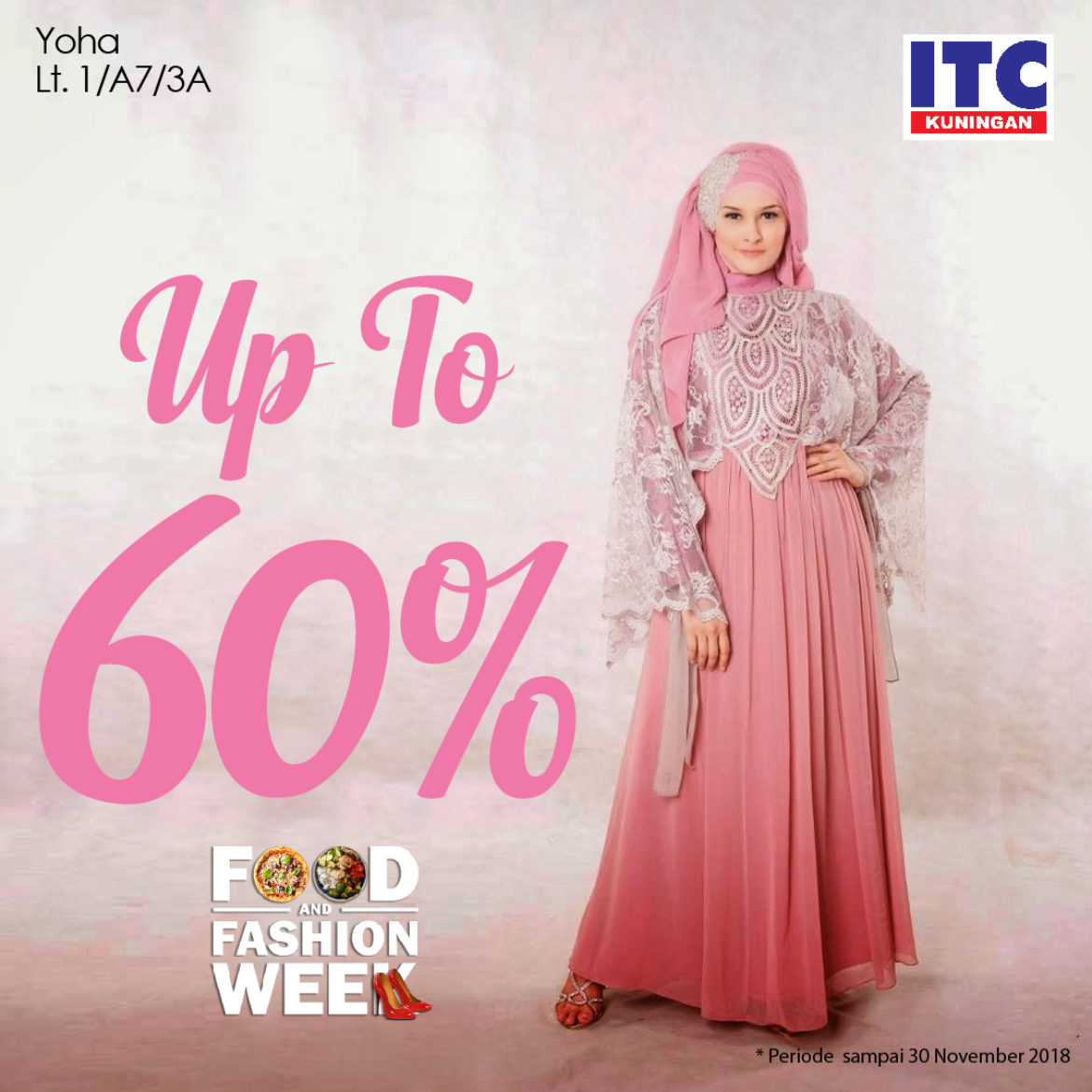  Diskon  Baju  Muslim  Wanita Hingga 60 ITC SHOPPING FESTIVAL