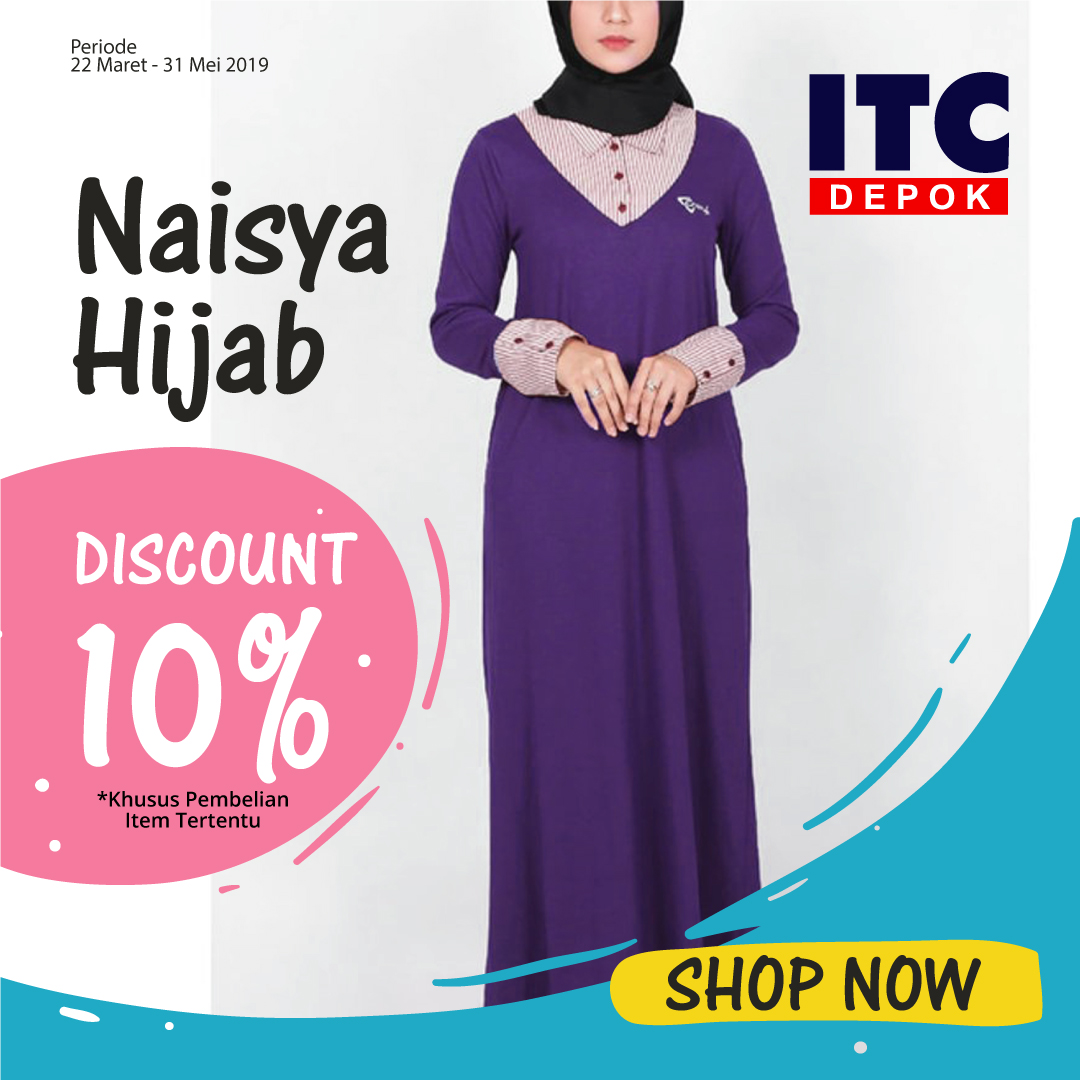  Baju  Muslim  Diskon 10 di ITC  Depok ITC  SHOPPING FESTIVAL