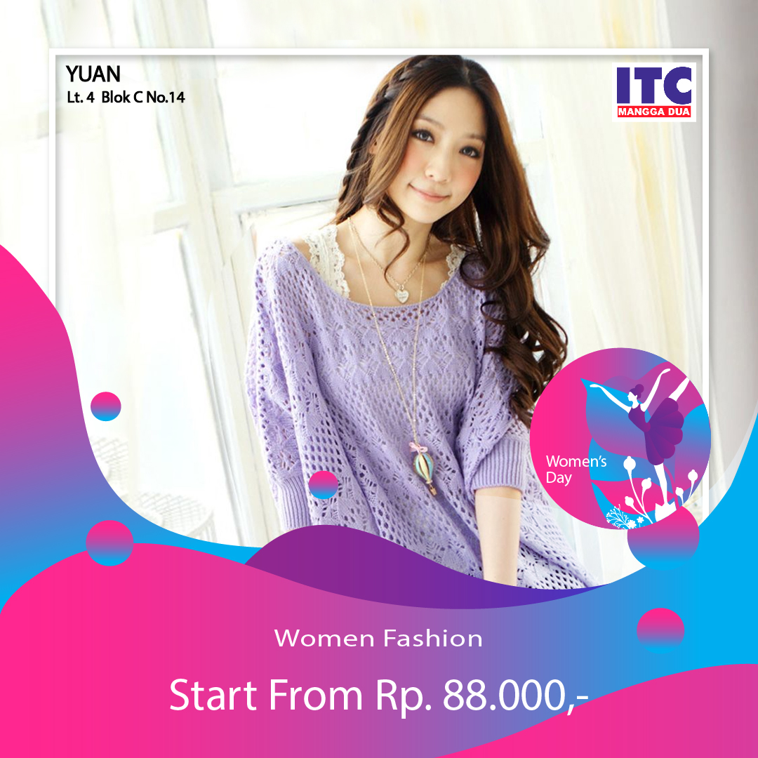  Fashion  Wanita Start From Rp 88 000 di Yuan ITC Mangga  