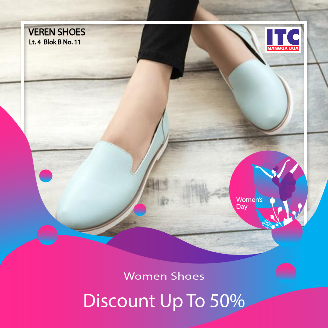  Sepatu  Wanita  Discount up to 50 di VEREN SHOES ITC Mangga  