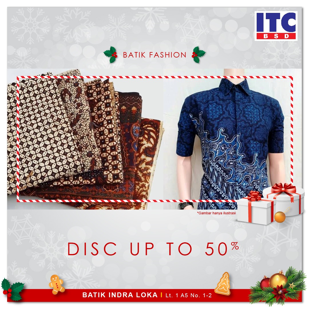 Baju Batik  Kain Batik  Diskon di Batik  Indra Loka ITC  BSD 