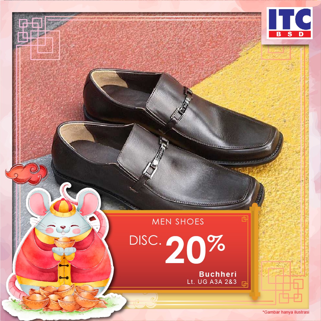 Sepatu Pria Diskon  20 di Buccheri  ITC BSD ITC SHOPPING 