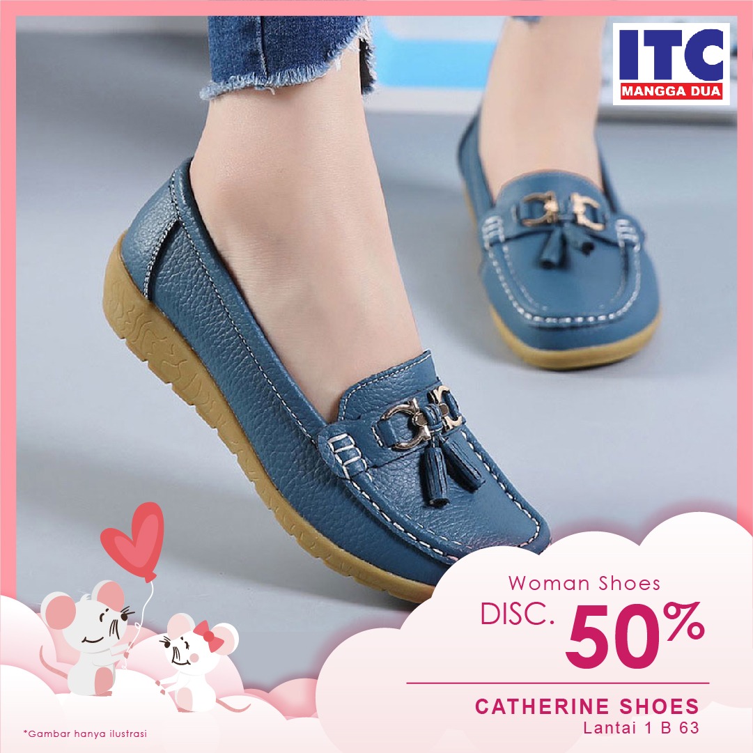 Promo Sepatu Wanita Diskon 50 Persen Di Itc Mangga Dua Itc