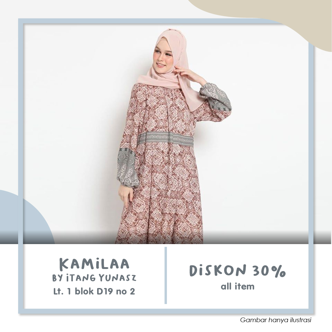  Baju  Muslim  Wanita Diskon 30 ALL ITEM di Grand ITC  